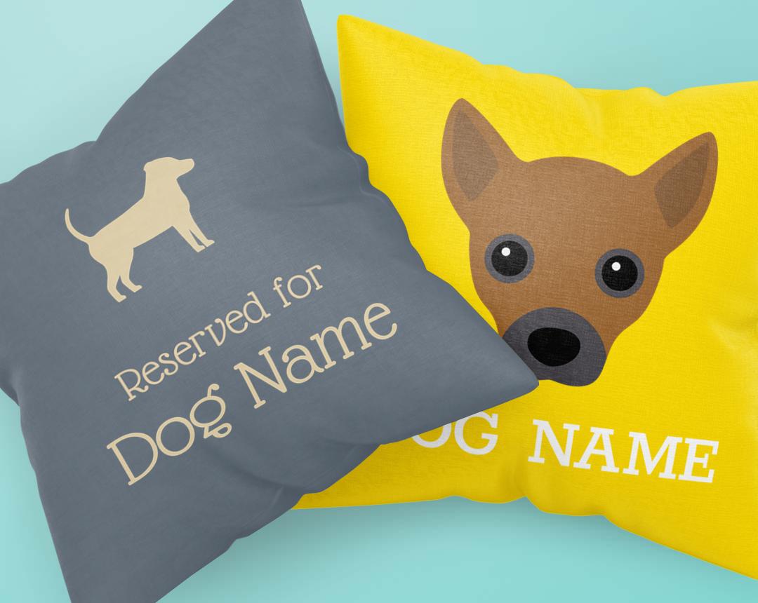 Personalized Dog Pillows