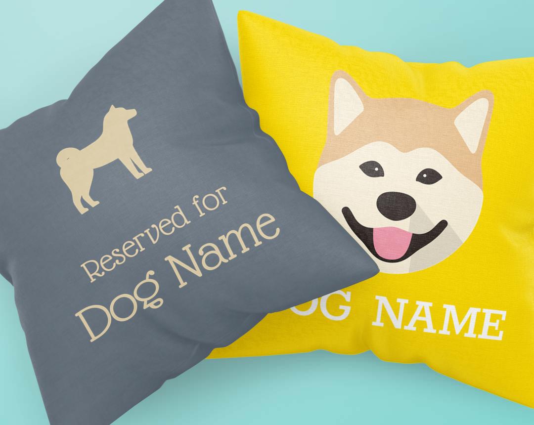 Personalized Dog Pillows