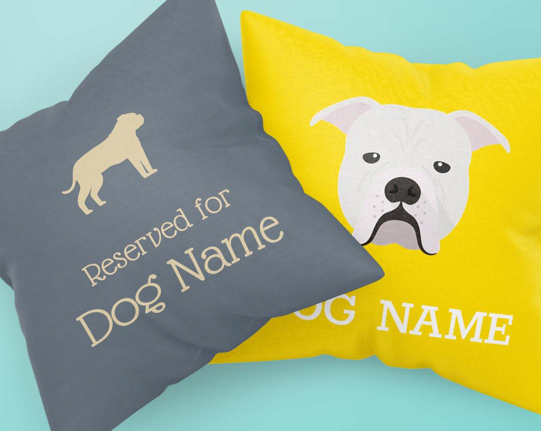 Personalized Dog Pillows