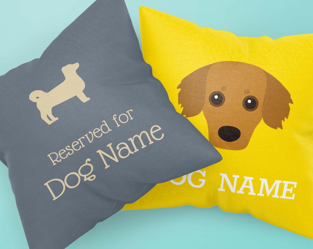Personalized Dog Pillows