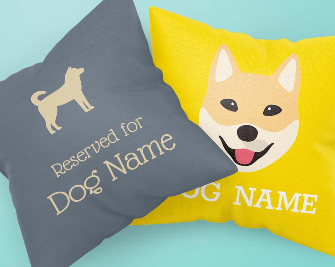 Personalized Dog Pillows