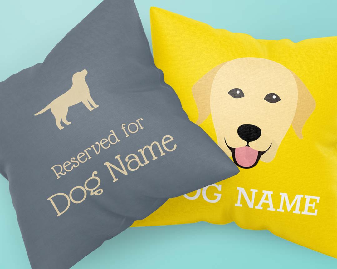 Personalized Dog Pillows