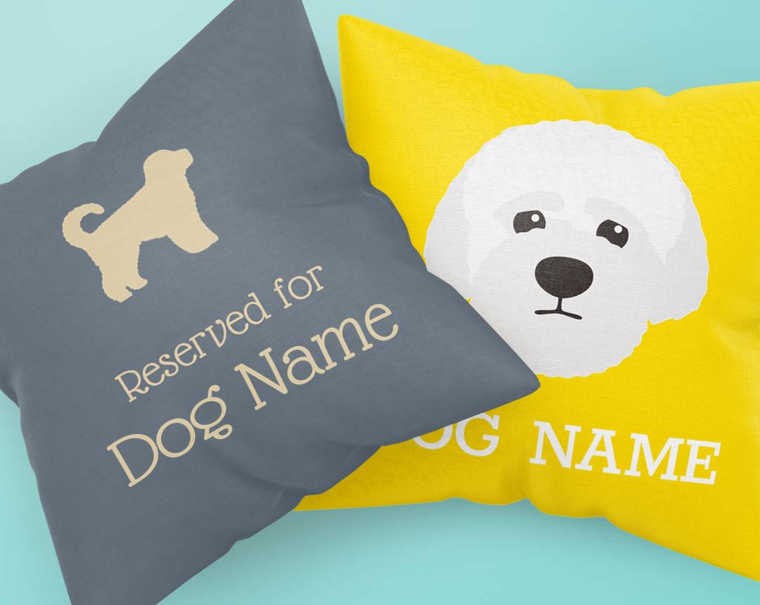 Personalized Dog Pillows