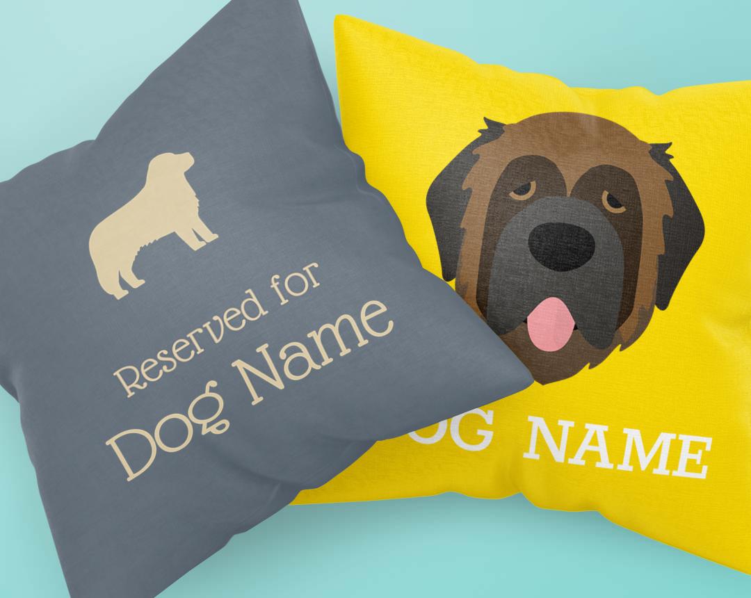 Personalized Dog Pillows