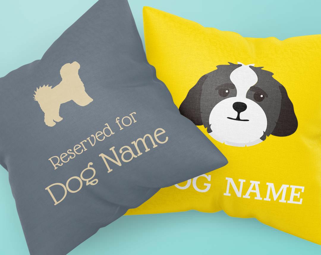 Personalized Dog Pillows
