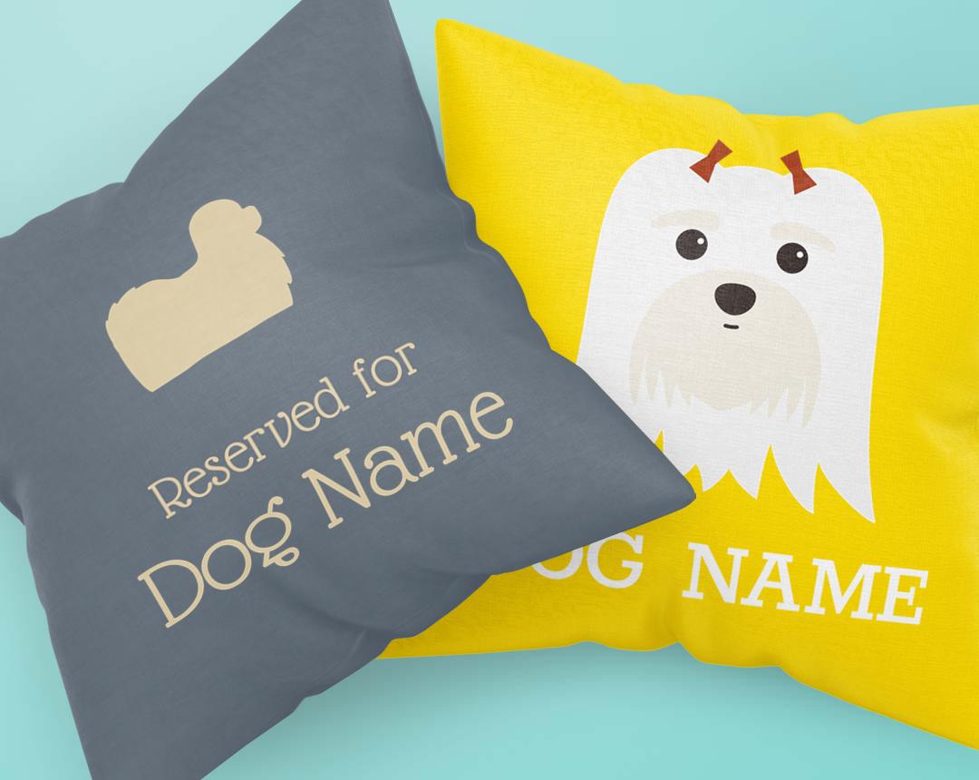 Personalized Dog Pillows