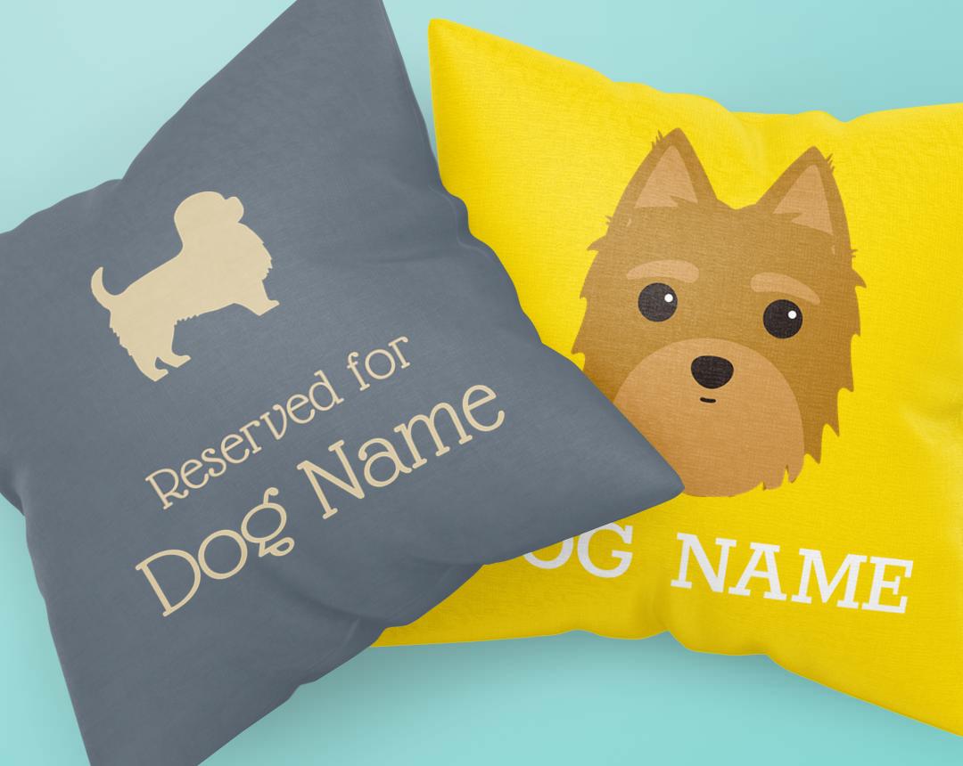 Personalized Dog Pillows