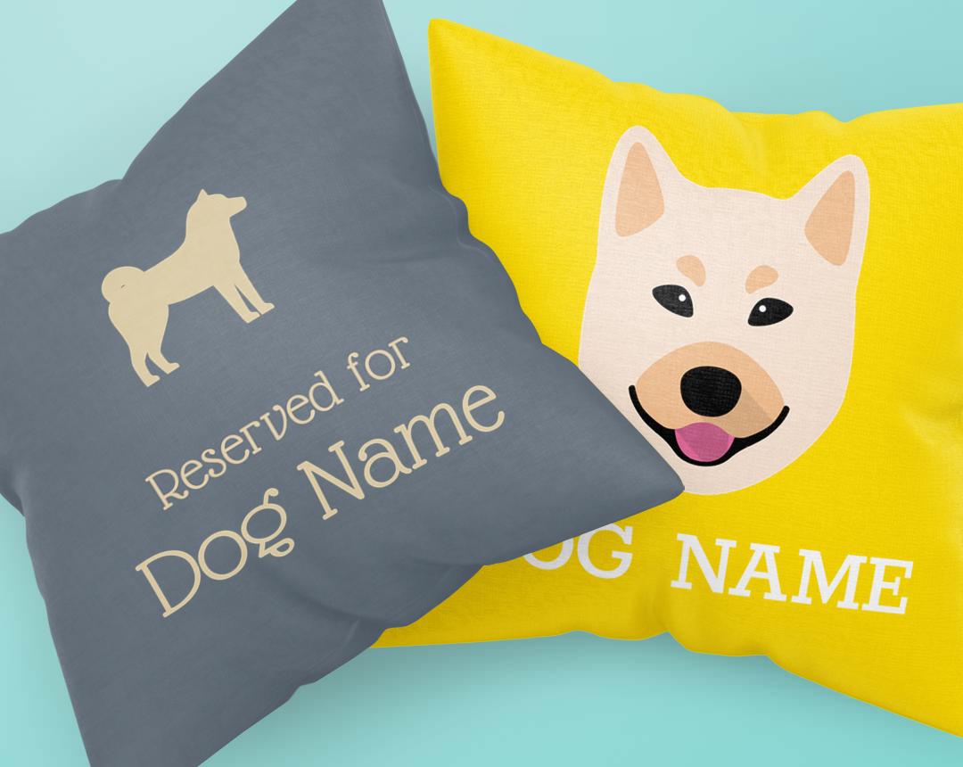 Personalized Dog Pillows