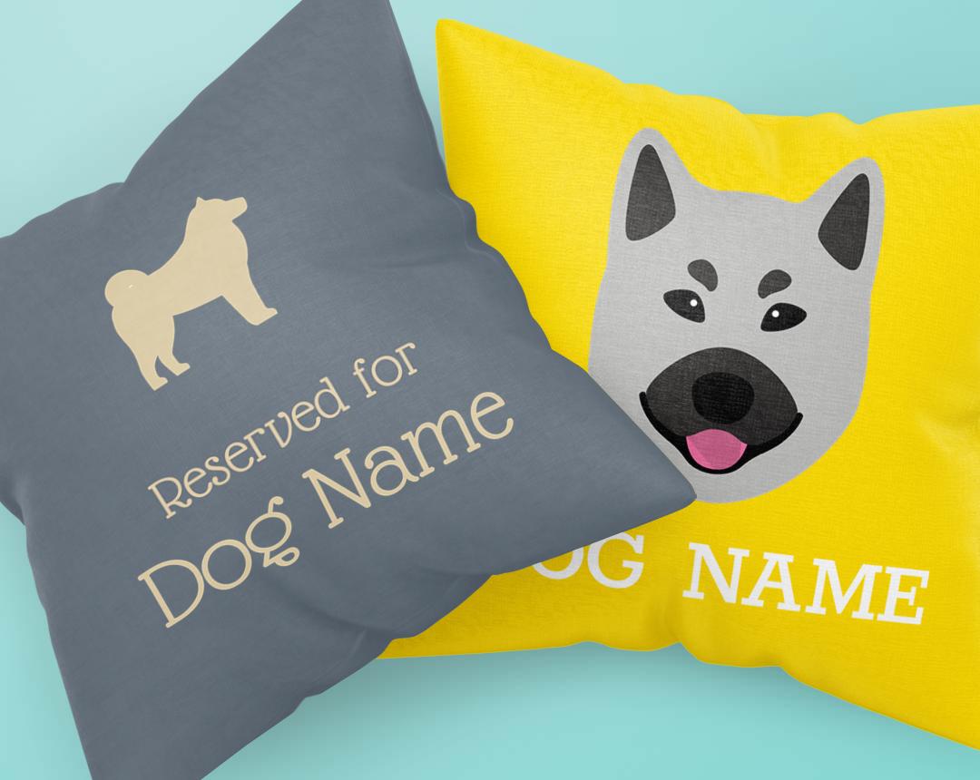 Personalized Dog Pillows