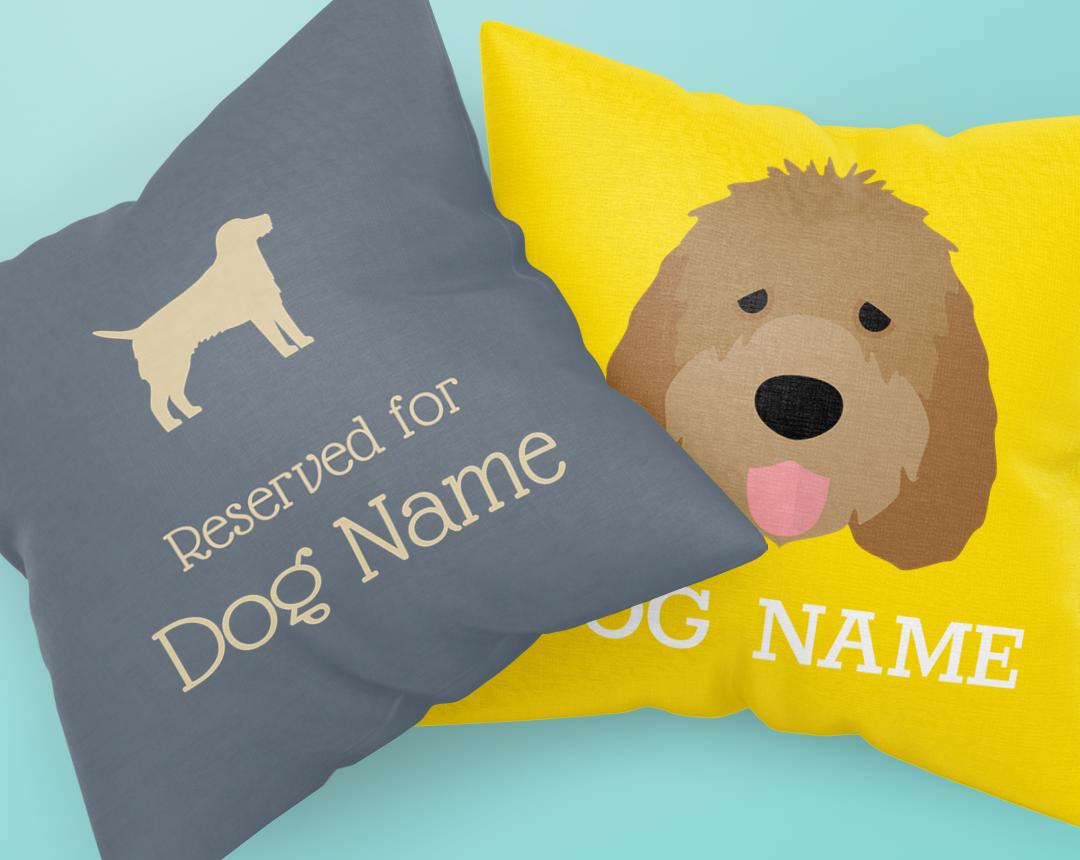 Personalized Dog Pillows