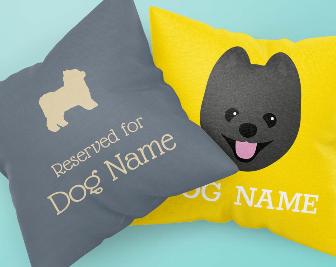Personalized Dog Pillows