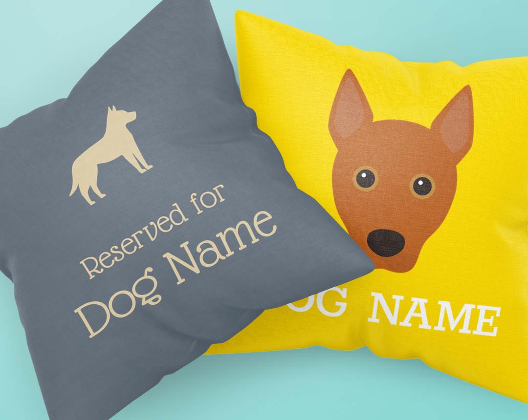 Personalized Dog Pillows