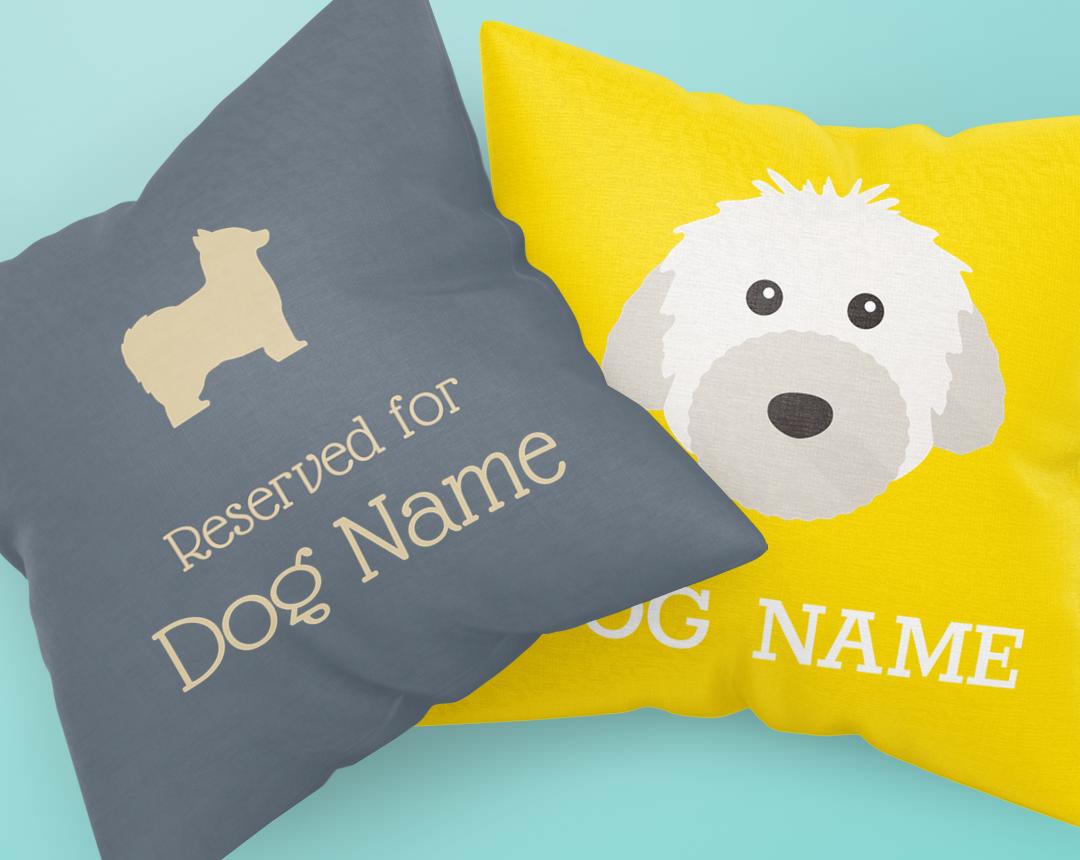 Personalized Dog Pillows