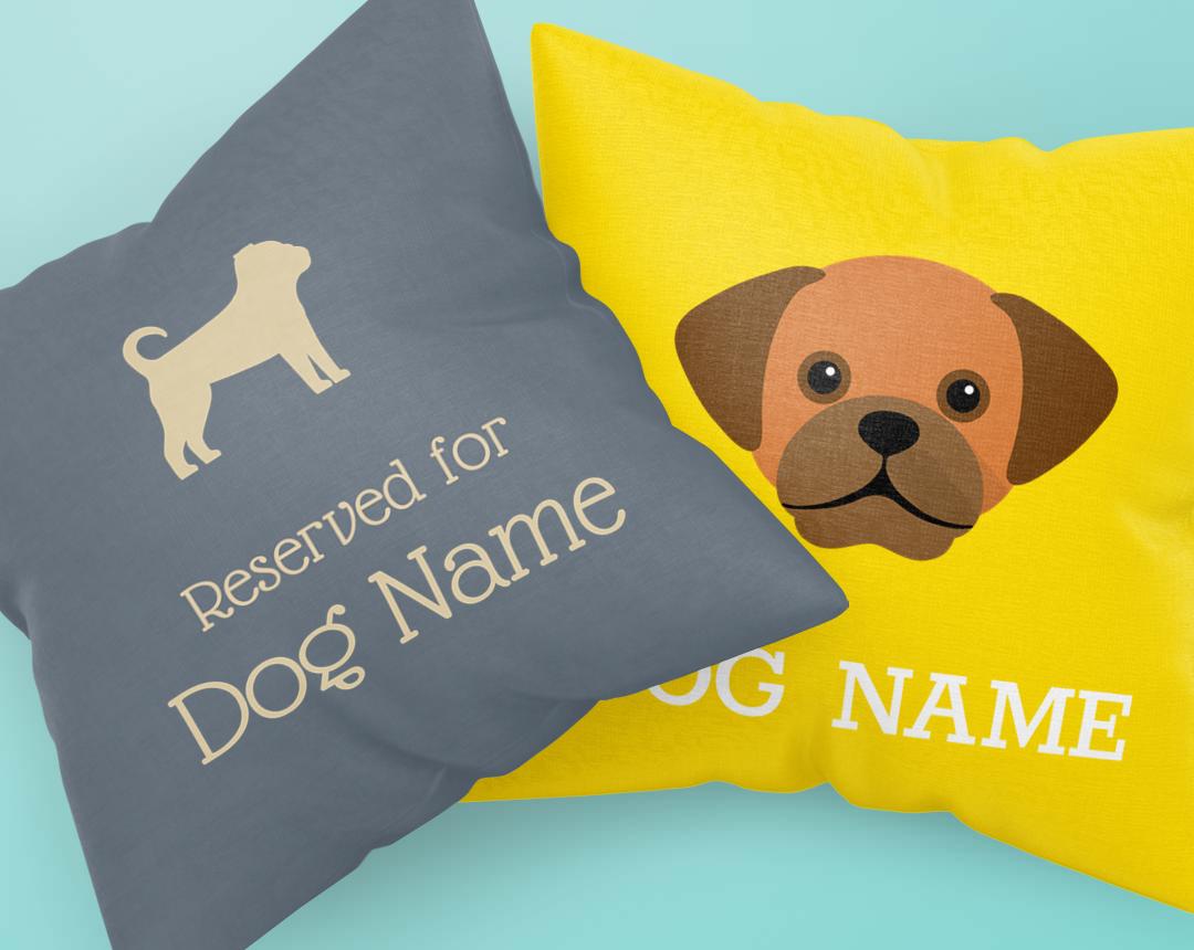 Personalized Dog Pillows