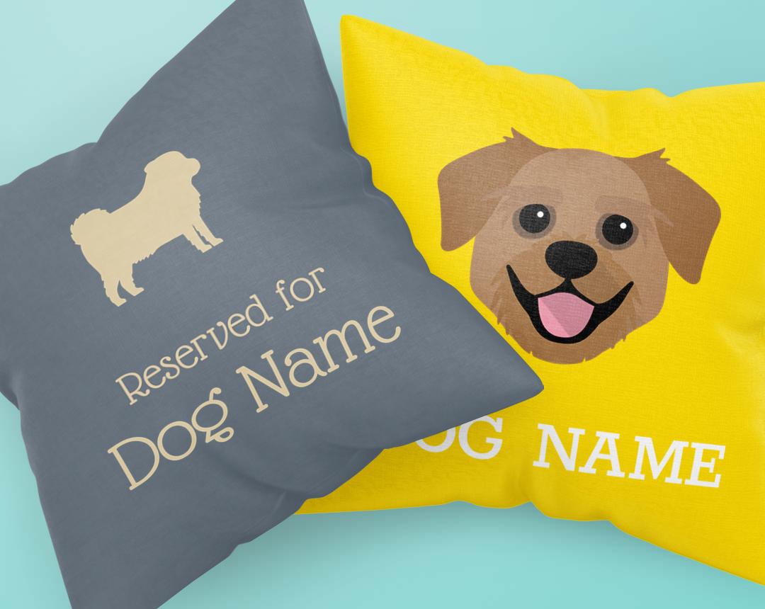 Personalized Dog Pillows