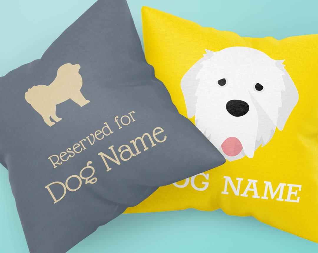 Personalized Dog Pillows