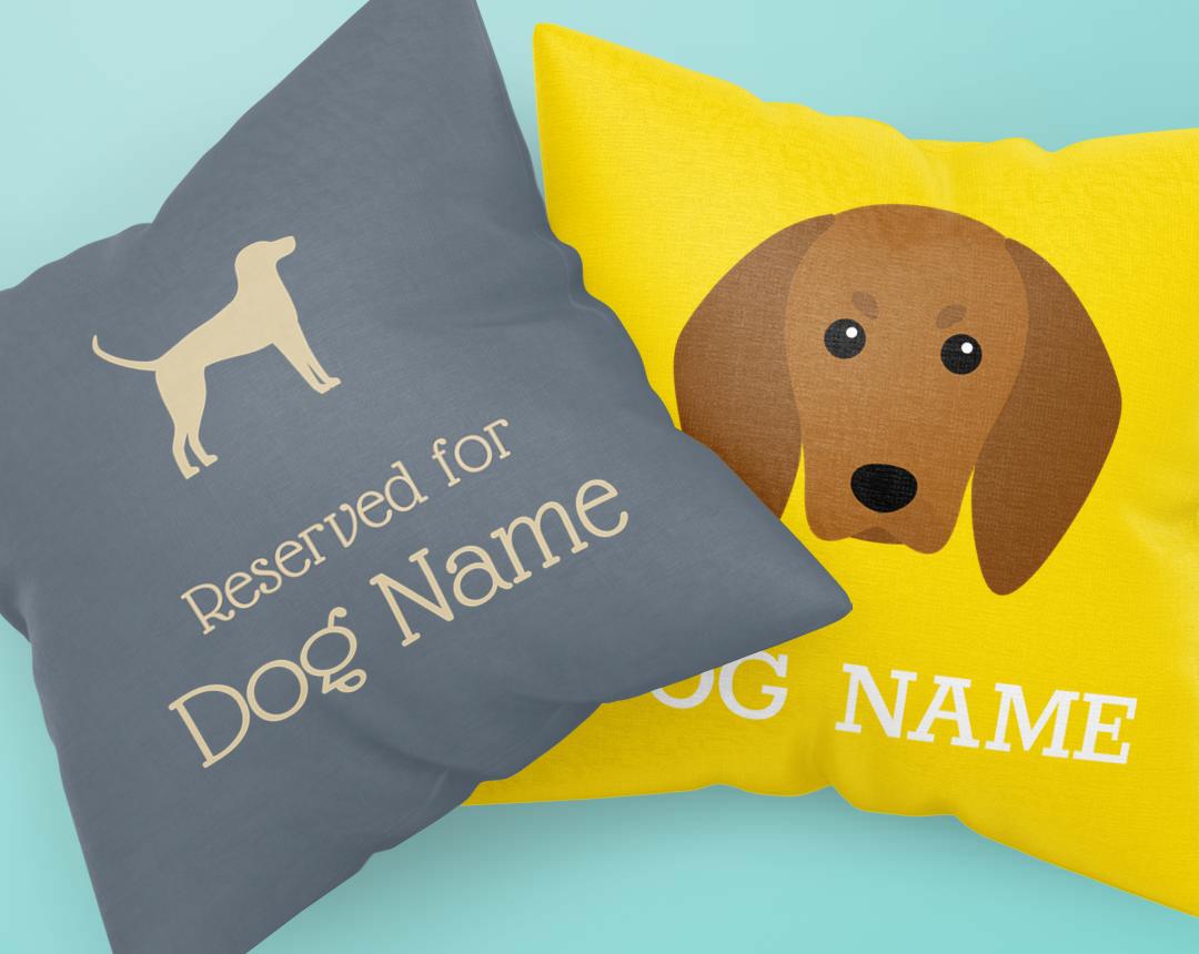 Personalized Dog Pillows