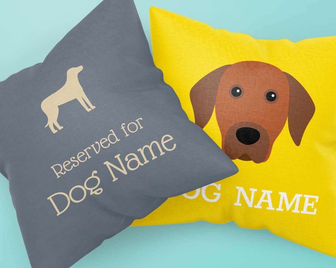 Personalized Dog Pillows