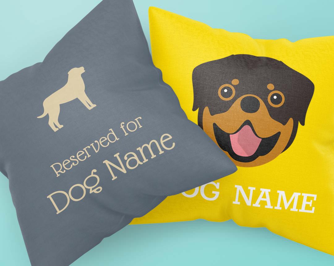Personalized Dog Pillows