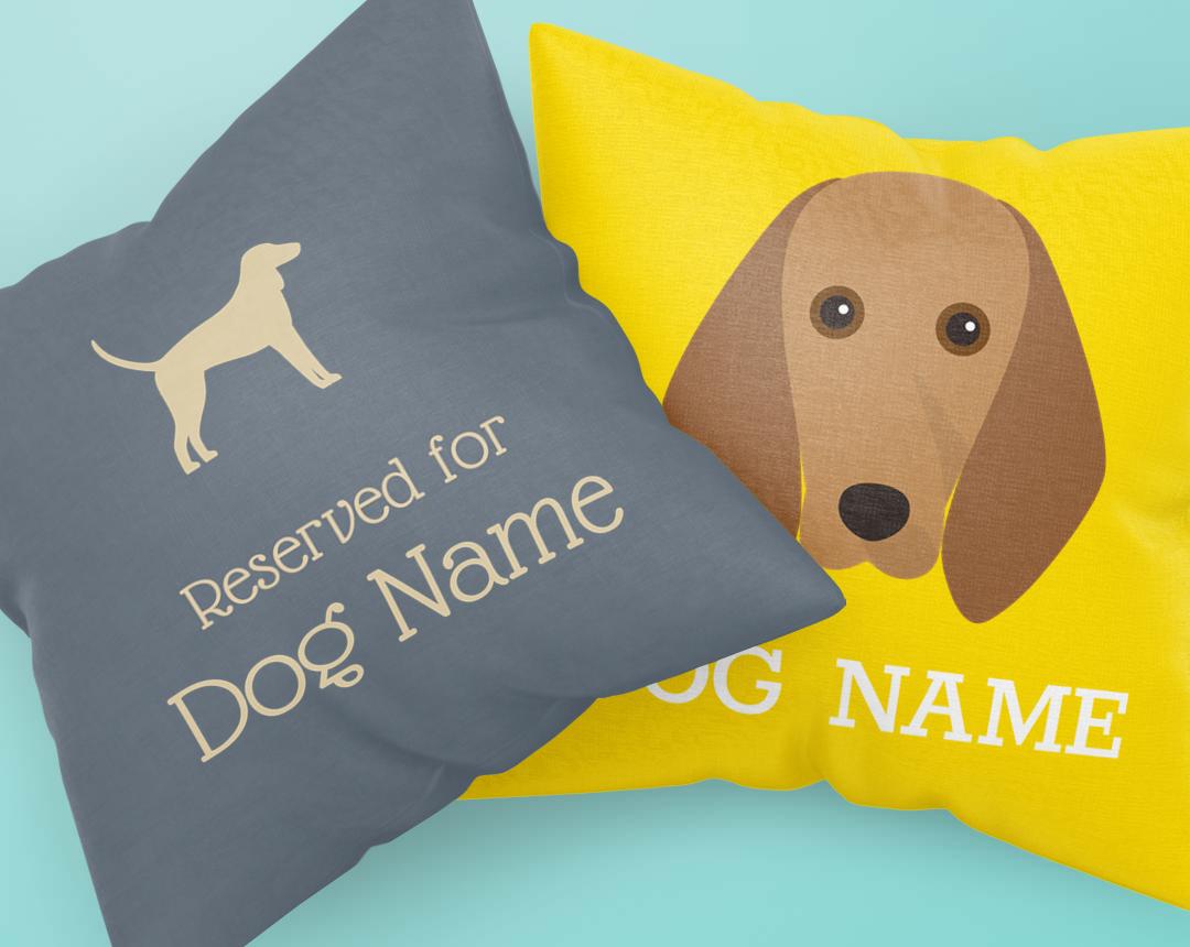 Personalized Dog Pillows