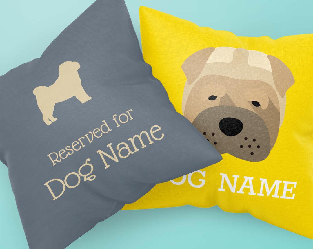 Personalized Dog Pillows