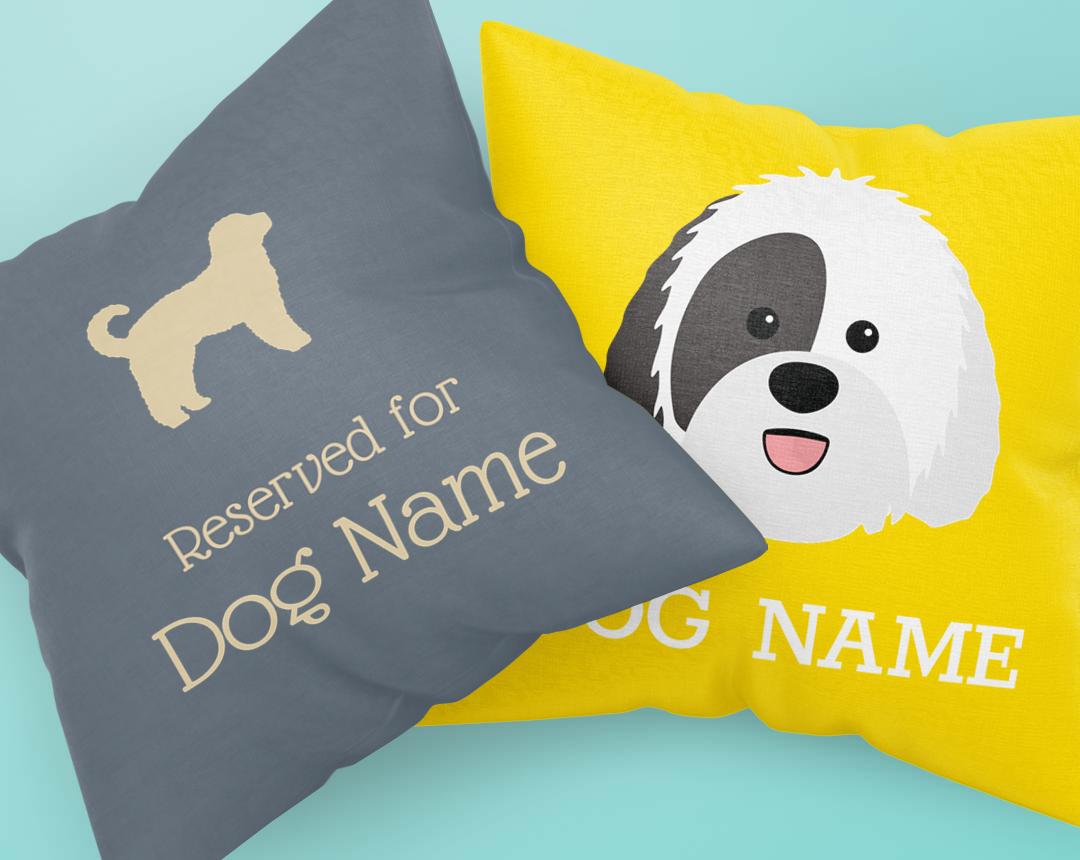 Personalized Dog Pillows