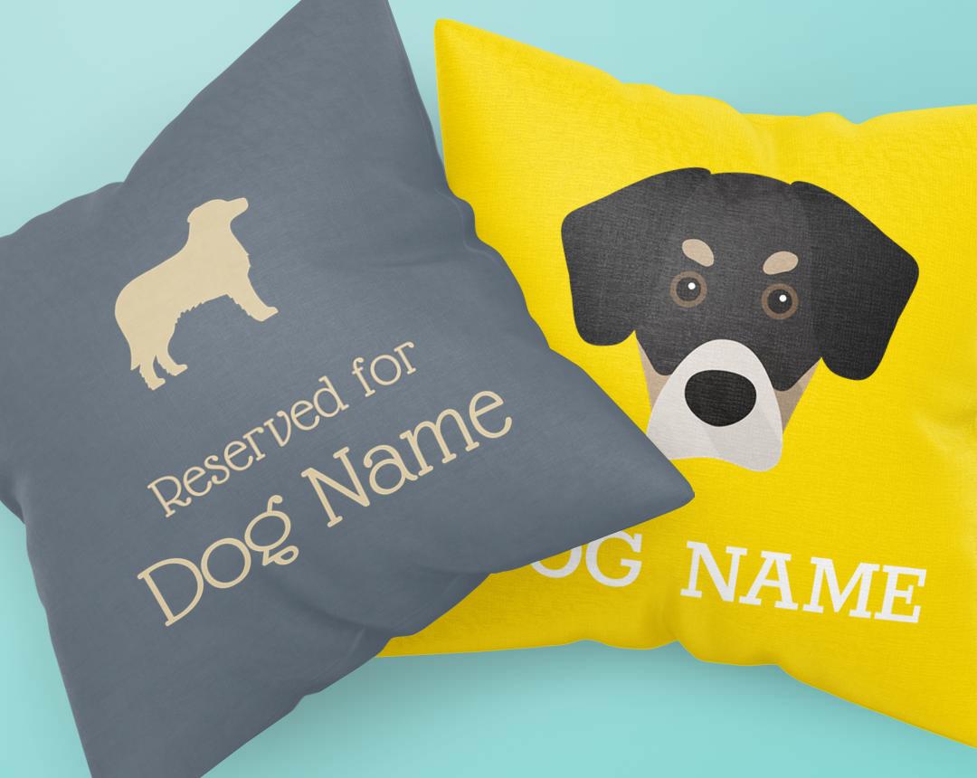 Personalized Dog Pillows