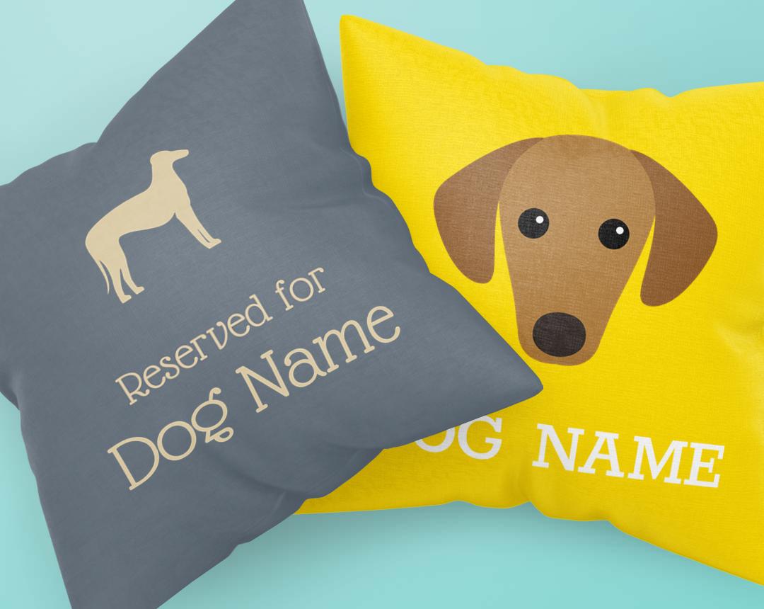 Personalized Dog Pillows