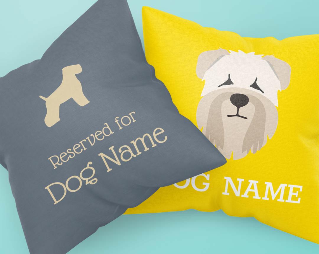 Personalized Dog Pillows