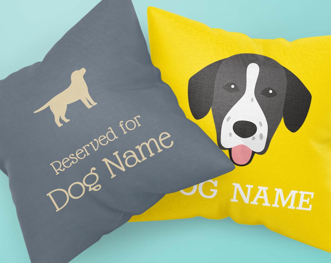 Personalized Dog Pillows