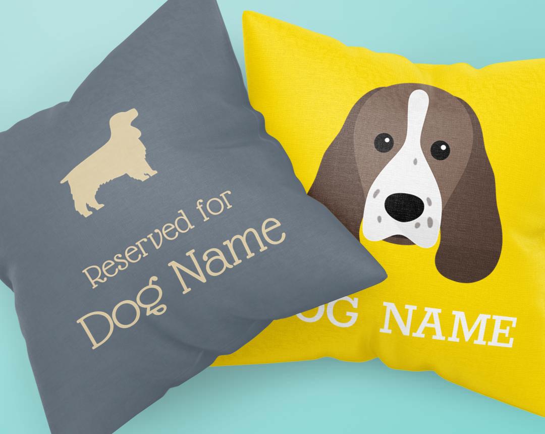 Personalized Dog Pillows