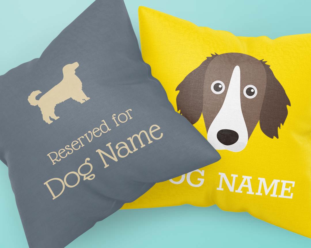Personalized Dog Pillows