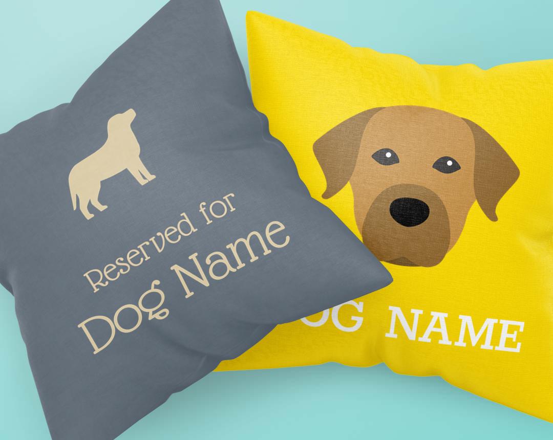 Personalized Dog Pillows