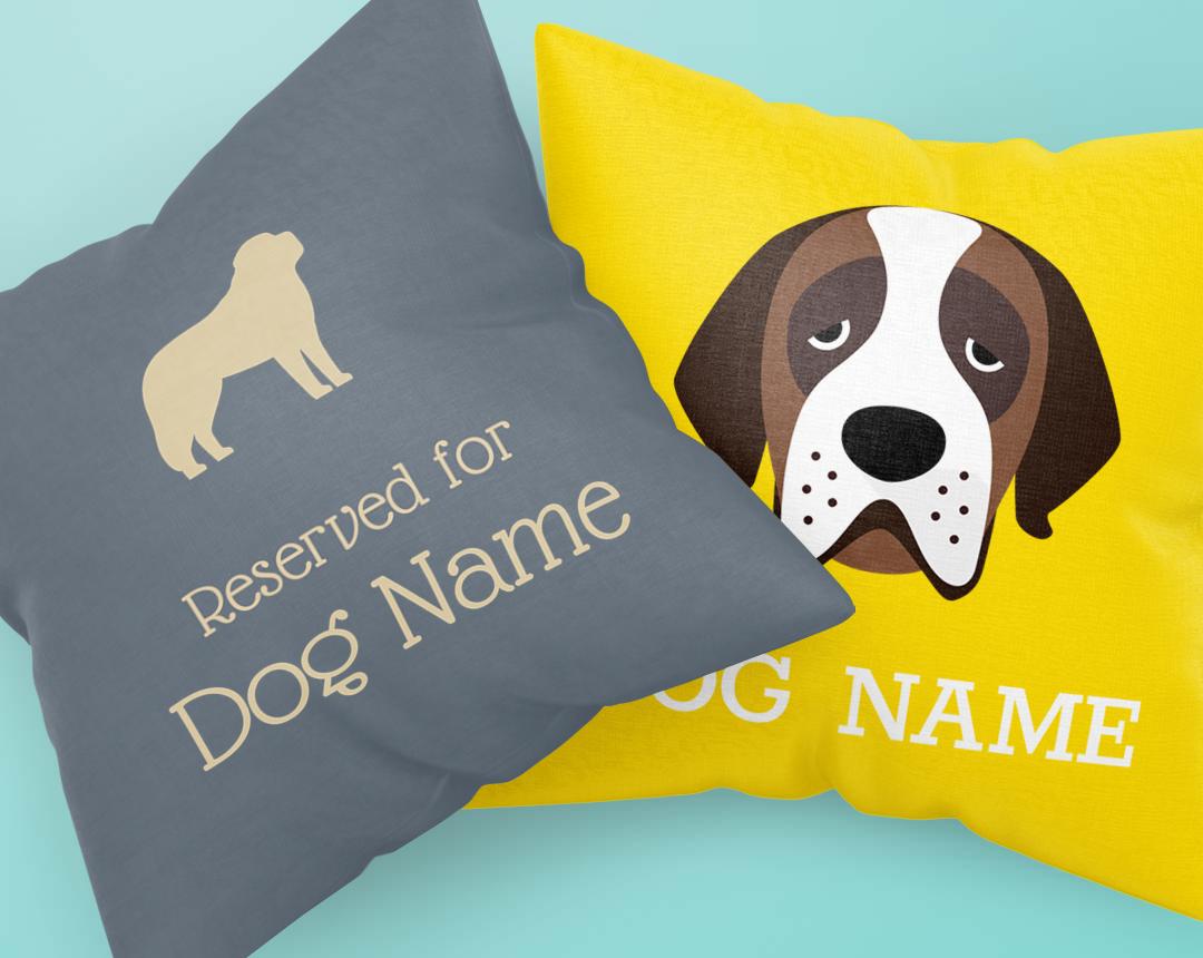 Personalized Dog Pillows