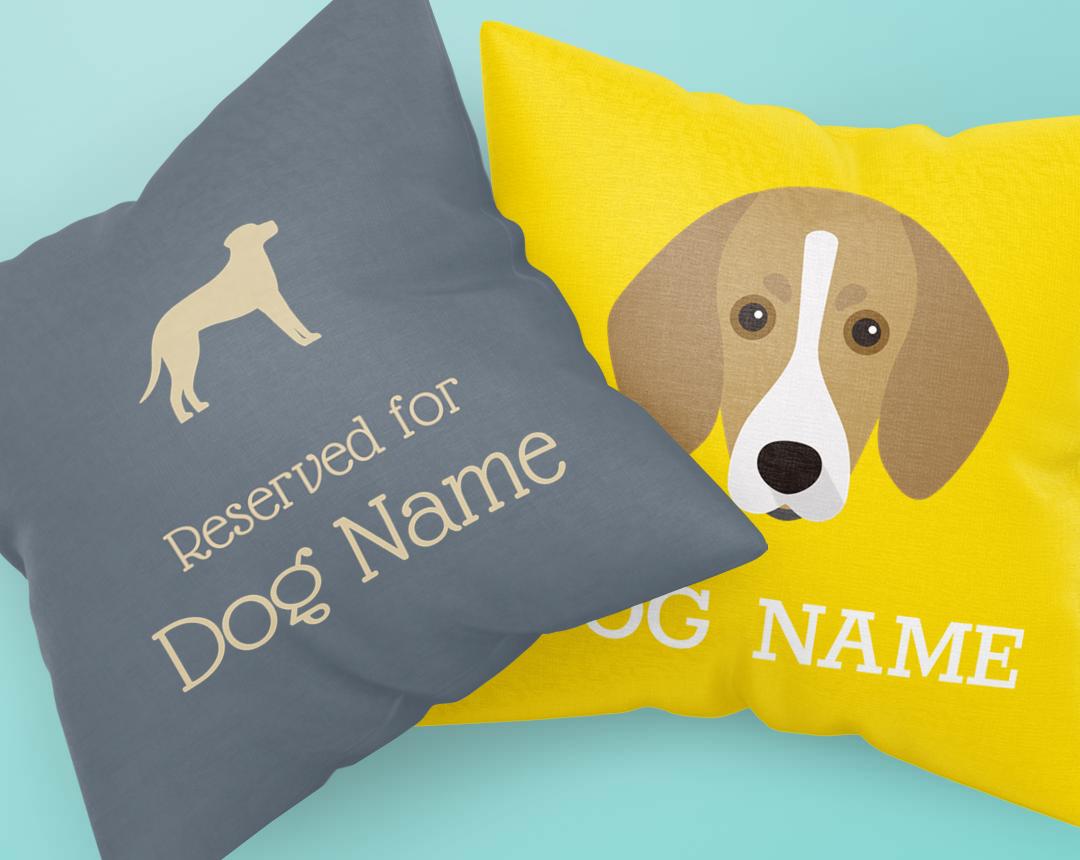 Personalized Dog Pillows