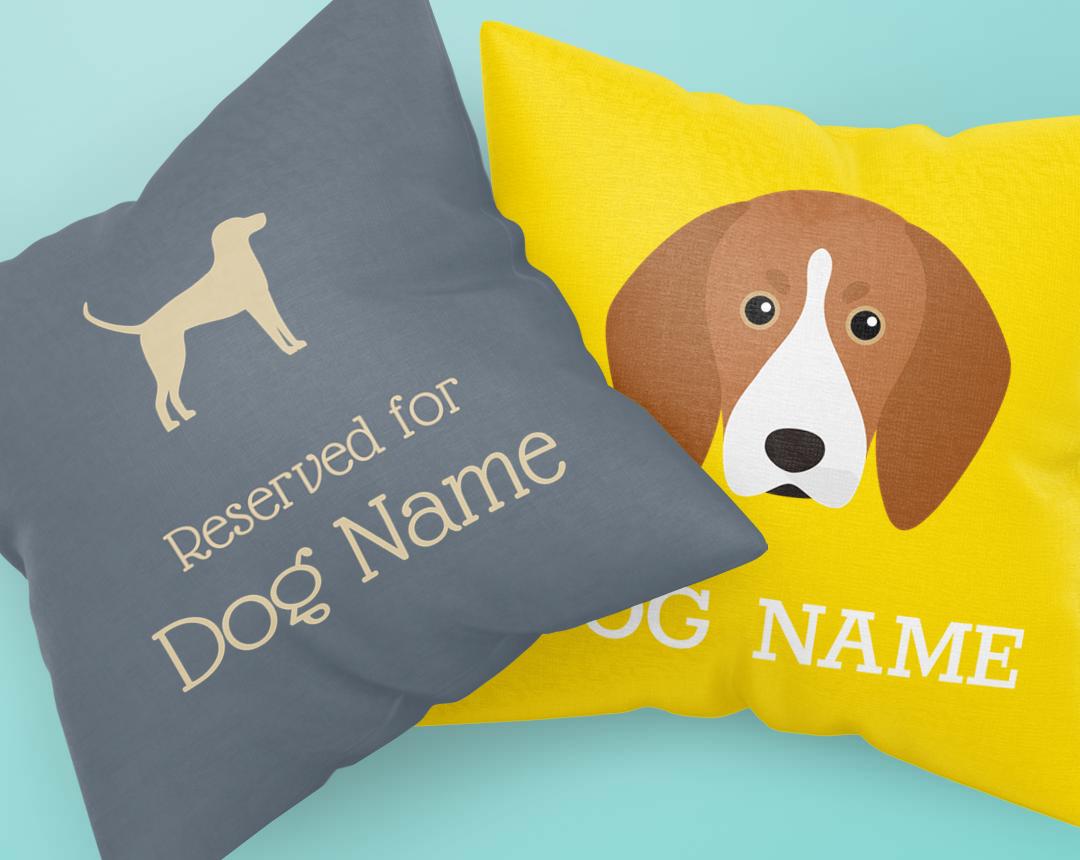 Personalized Dog Pillows