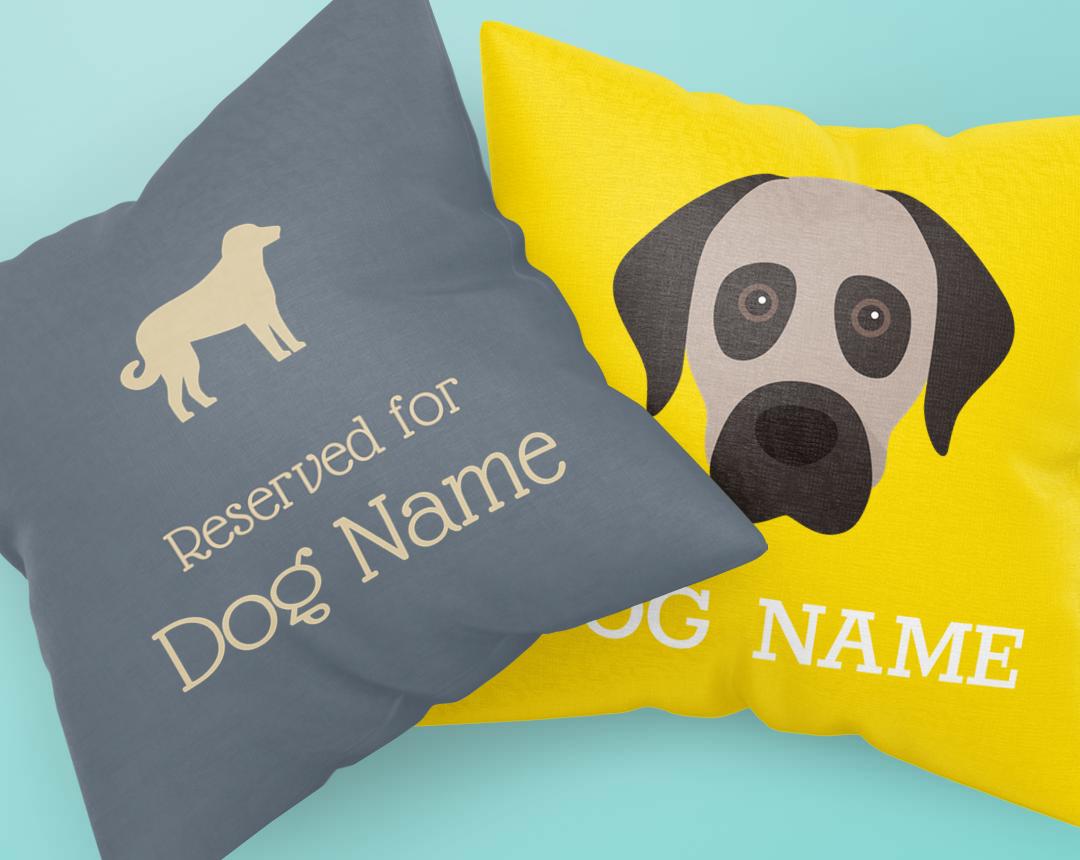 Personalized Dog Pillows