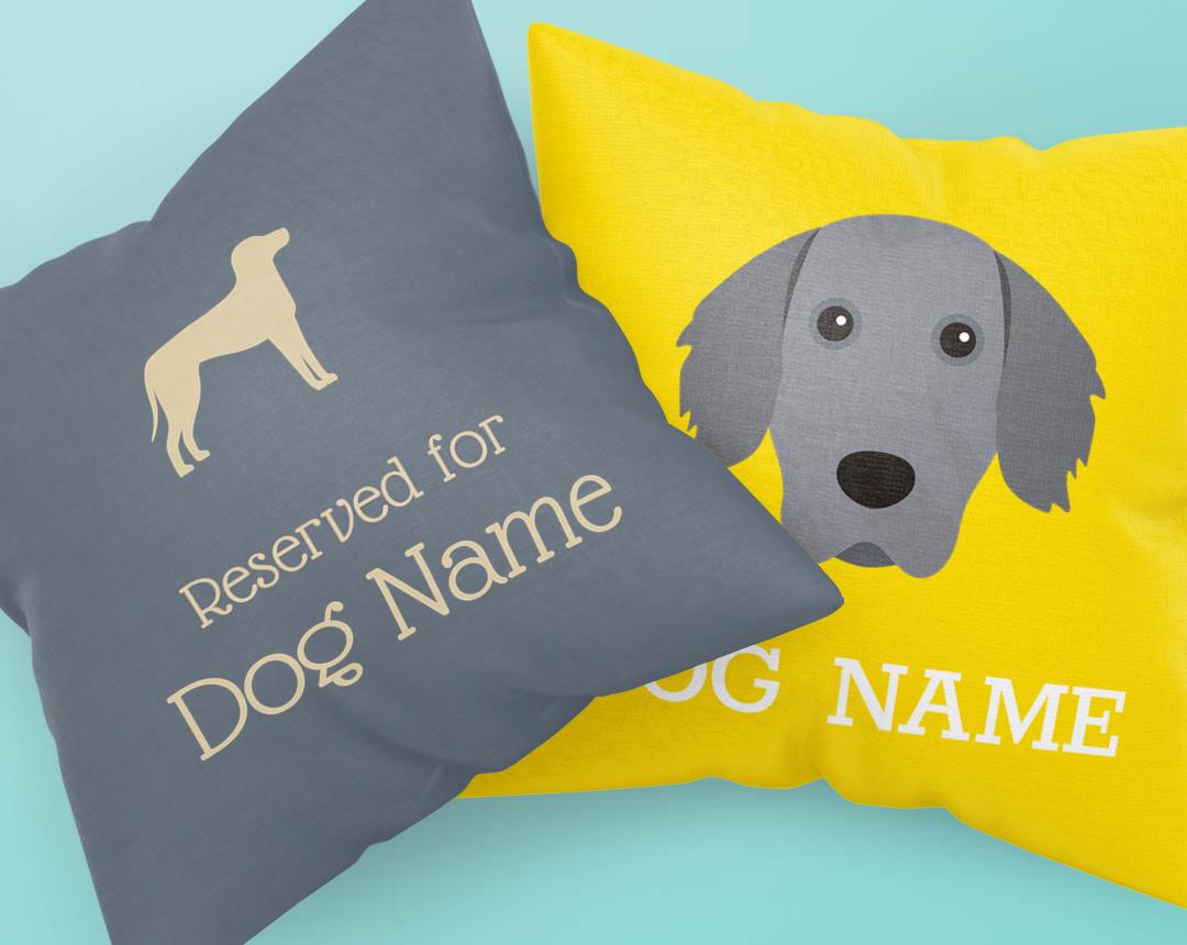 Personalized Dog Pillows