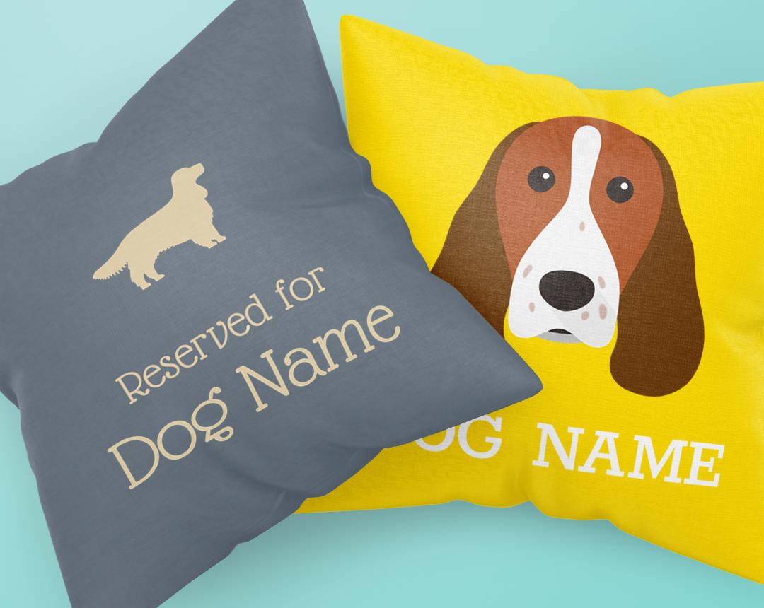 Personalized Dog Pillows