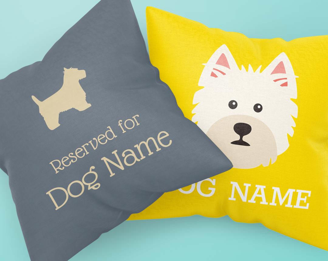 Personalized Dog Pillows