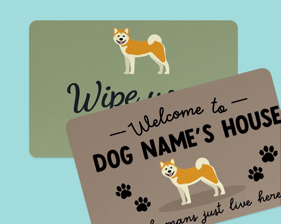 Personalized Dog Doormats
