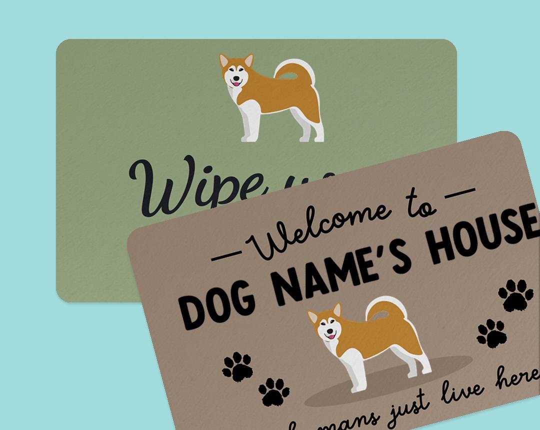Personalized Dog Doormats