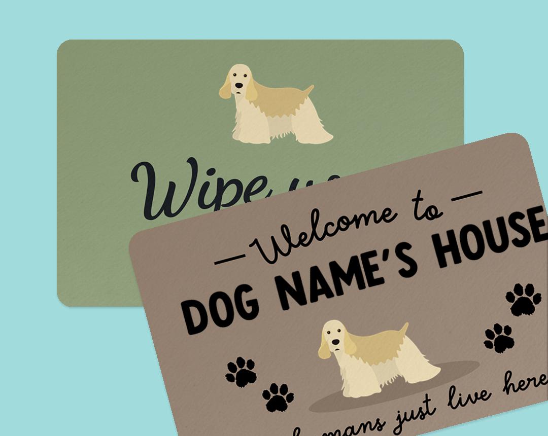 Personalized Dog Doormats