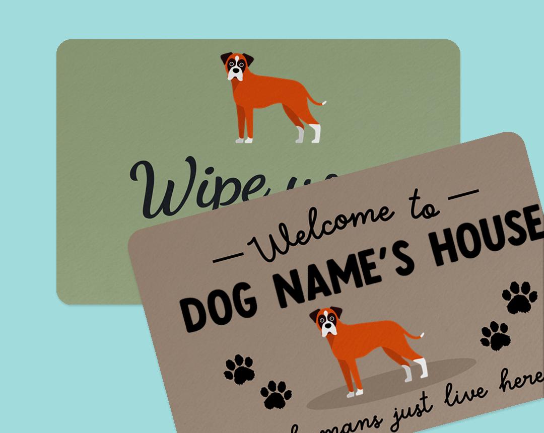 Personalized Dog Doormats
