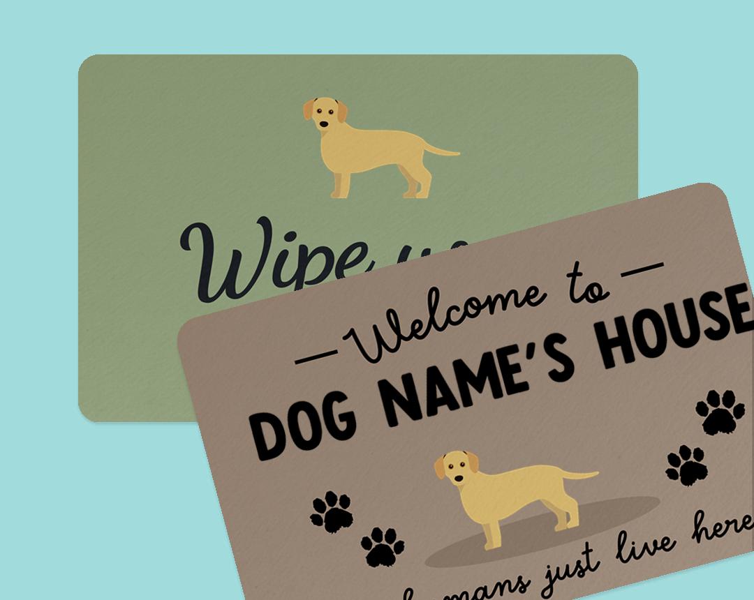 Personalized Dog Doormats