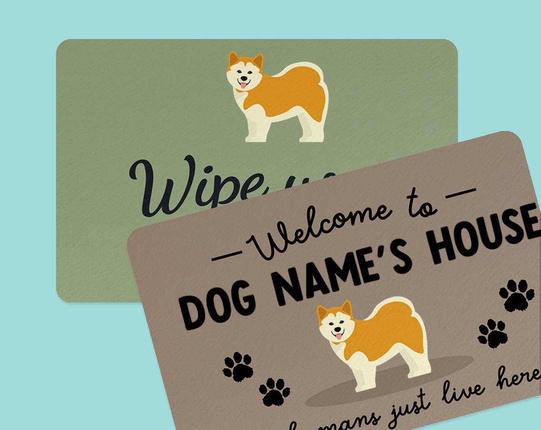 Personalized Dog Doormats