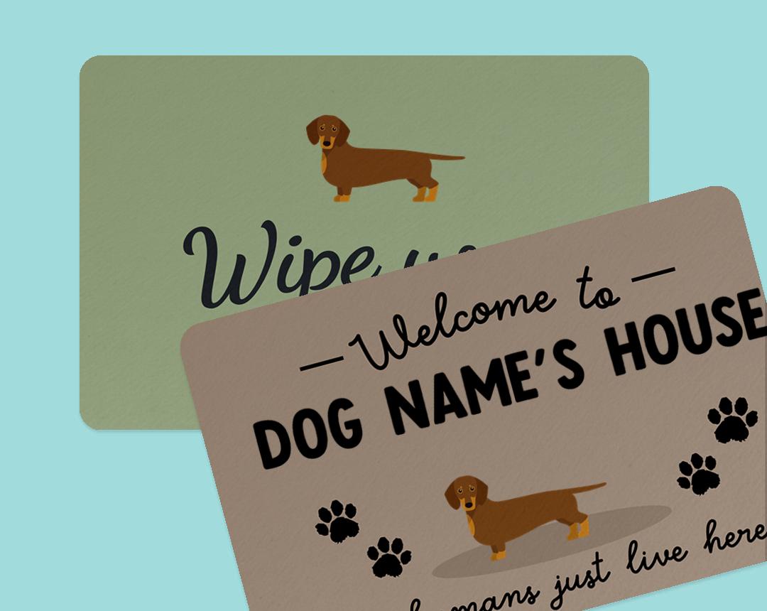Personalized Dog Doormats