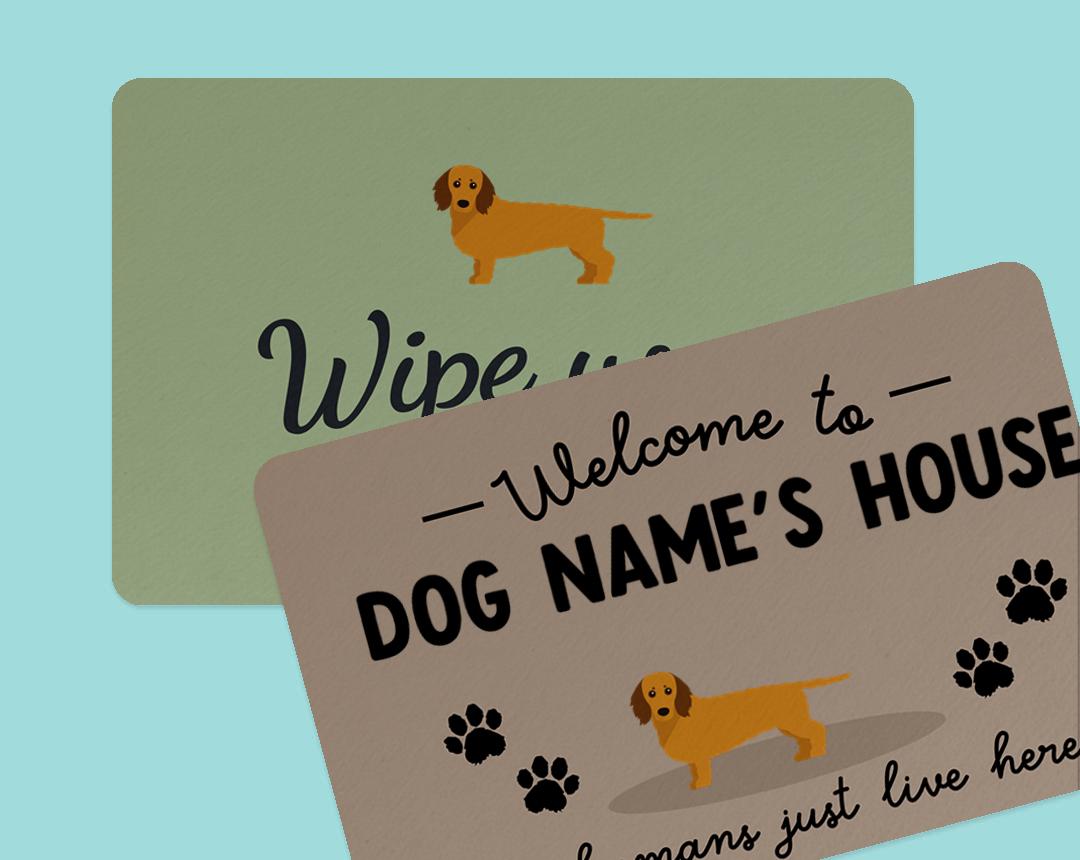 Personalized Dog Doormats