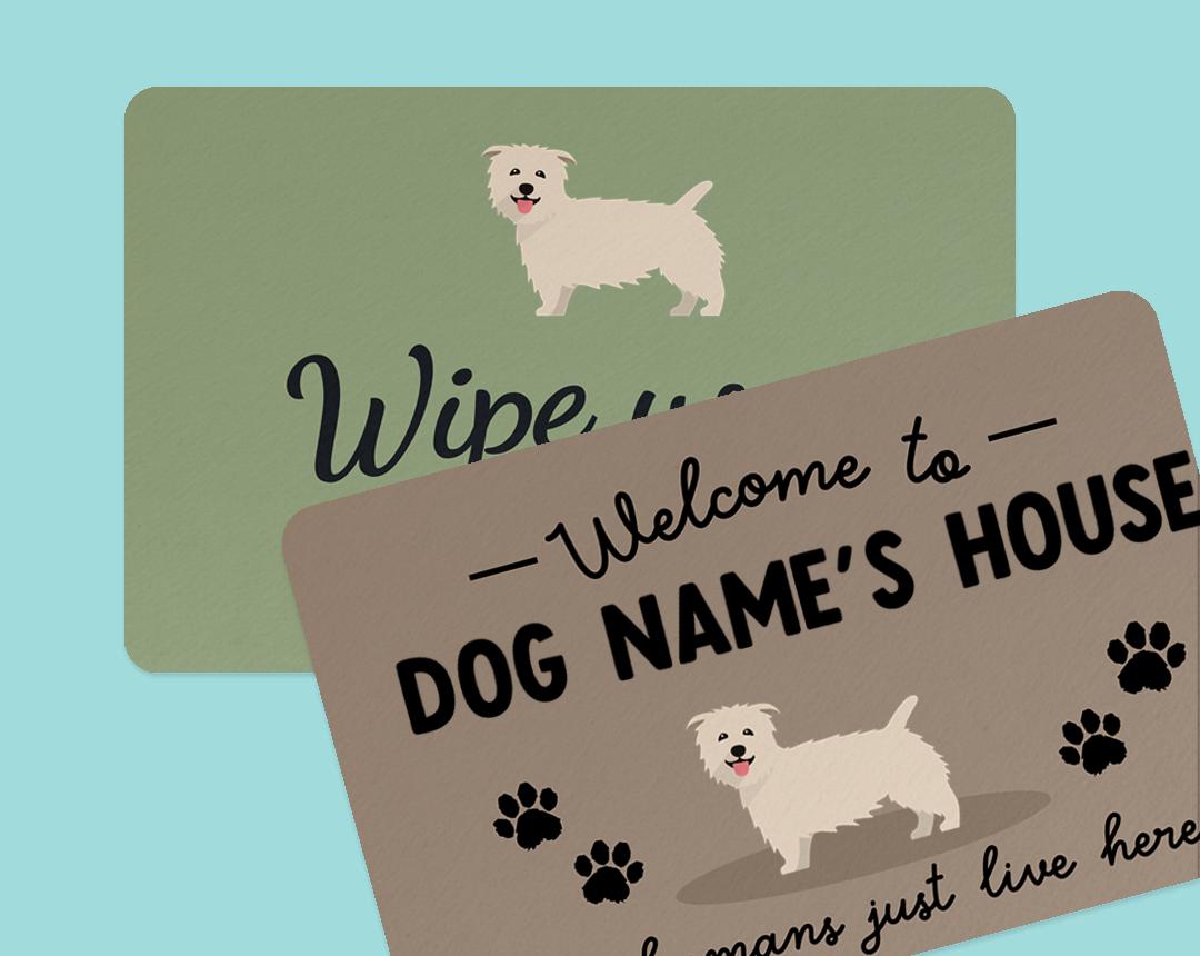 Personalized Dog Doormats