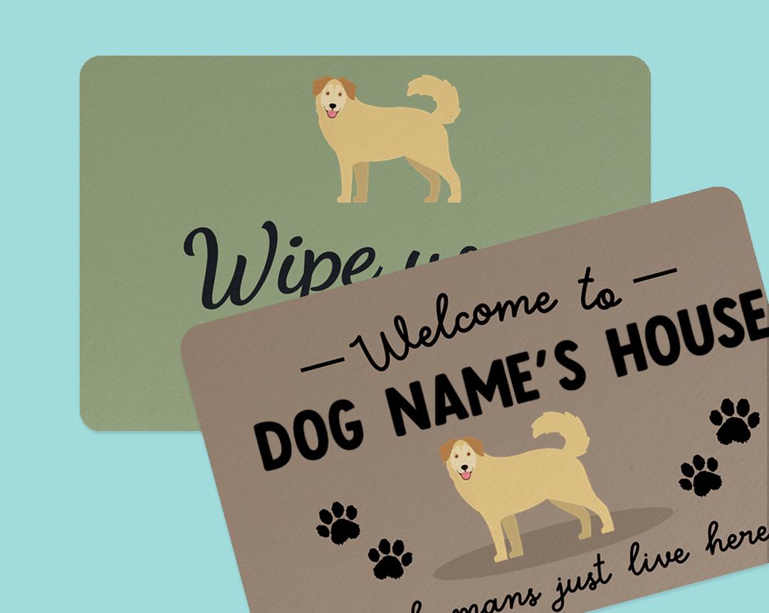 Personalized Dog Doormats